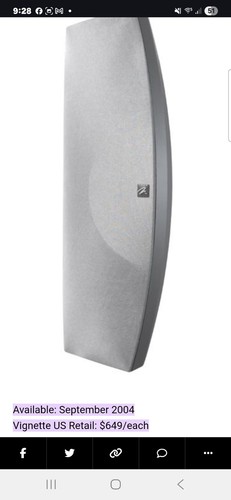 Martin logan vignette speaker - martin,