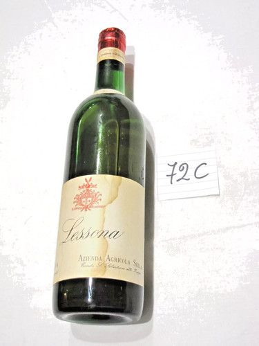 Vino rosso lessona 1973 - rosso,