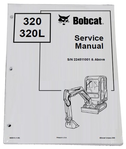 Bobcat 320 320l escavatore - 320,,