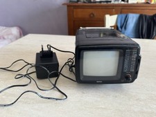 Splendida mini Radio Tv portatile Nippon design vintage anni 60 funzionante
