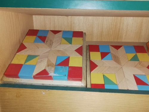 Scatole mattoncini legno - scatole,