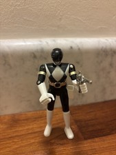 Bandai Power Rangers Mighty Morphin Black Ranger with light up belt
