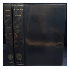 CALLIMACHUS Callimaco / edidit