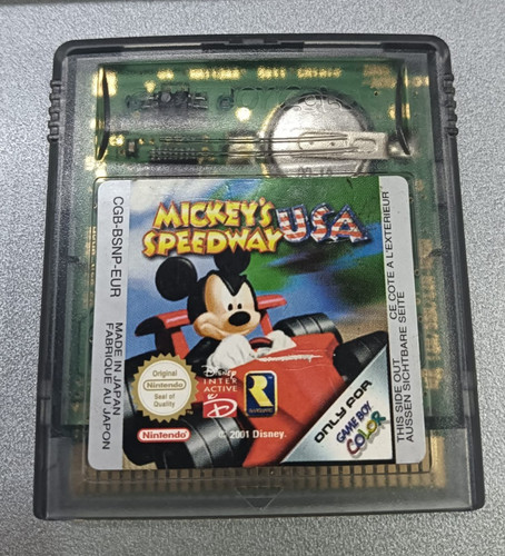 Mickey speedway usa game boy - speedway,