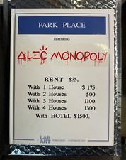 Alec Monopoly Park Place *