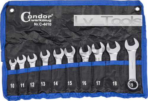 Set serie chiavi combinate - 10,