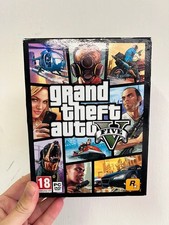 Gta 5 grand Theft auto V PC Game edizione francese 6 dischi usati