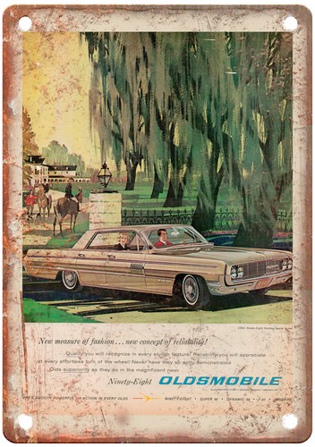 1962 vintage oldsmobile auto - vintage,