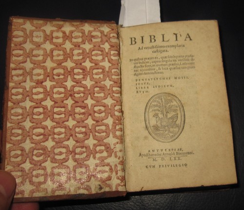 1569 biblia bible pentateuchus - 1569,