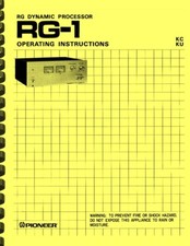 Pioneer RG-1 Dynamic Processor