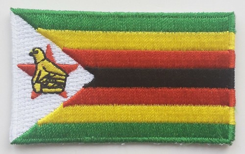 Zimbabwe flag patch - flag,