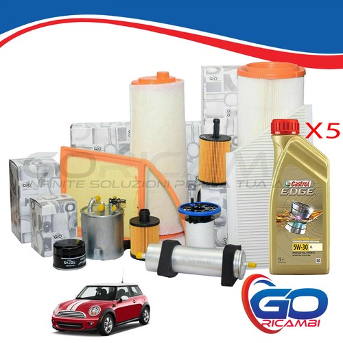 Kit tagliando filtri 5 - tagliando, +