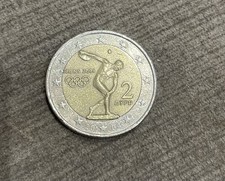 Moneta euro olimpiadi - moneta, atene
