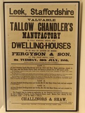 Antico Poster Asta 1889