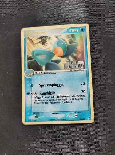 Card pokemon marshtomp crystal - marshtomp,