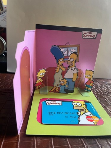 Simpson carta prepagata - carta, pop