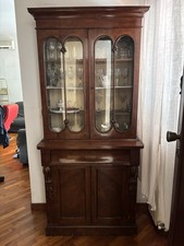 Vetrina Vetrinetta Inglese Vintage Antica Arredamento Design