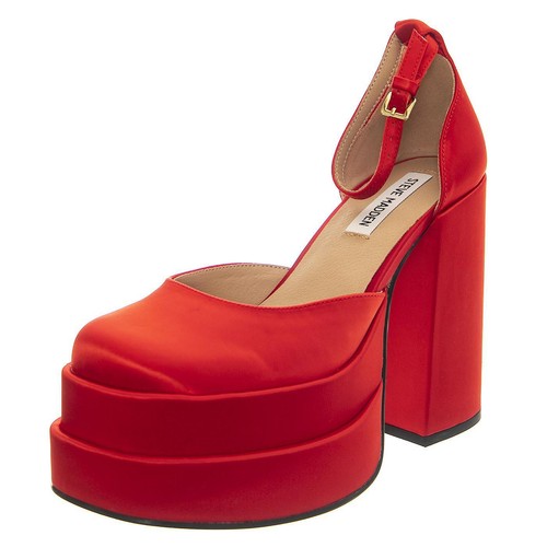 Charlize red satin - charlize,