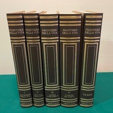 Treccani Frontiere della Vita 4 volumi + CD Room Completa Nuova Enciclopedia