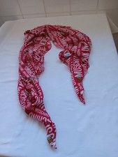 sciarpa foulard Moschino rossa