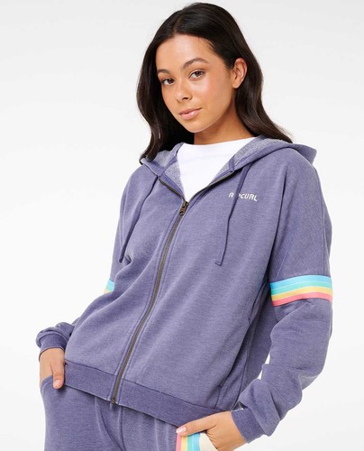 Felpa con cappuccio zip - felpa,