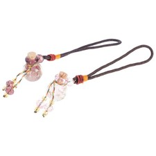 2 Pcs Collane Con Bottiglie Di
