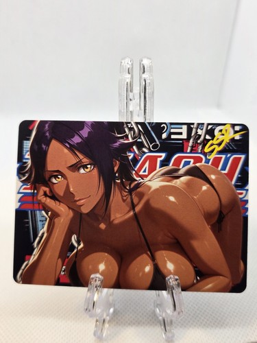 Carta yoruichi bleach anime - carta,