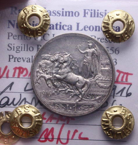 Veiii lira argento 1916 - veiii,