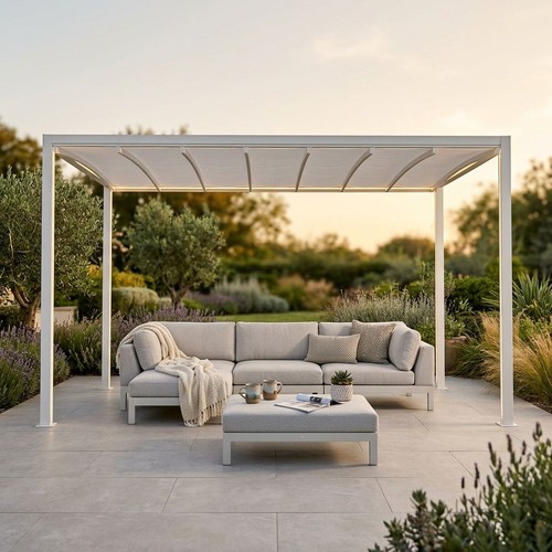 Moderno pergola retrattile - pergola,