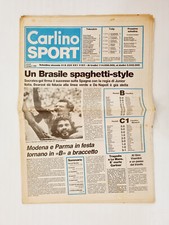 CARLINO SPORT 2 GIUGNO 1986 MODENA E PARMA PROMOSSE IN SERIE B -MORTE JO GARTNER