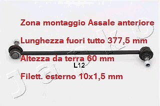 Asta tirante barra - asta,