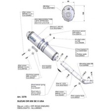 3378 SCARICO LEOVINCE SUZUKI