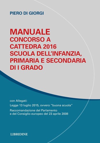 Manuale per concorso - , a