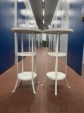 set 2 comodini Ikea in Metallo