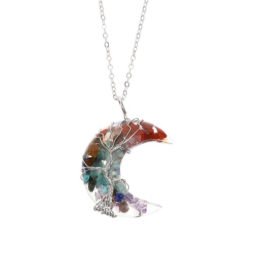 Collana ciondolo crystal - collana,