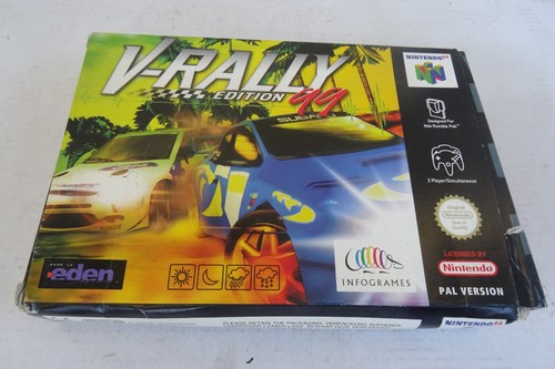 Rally edition nintendo 64 - v-rally, 99