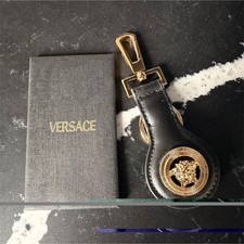 Versace Portachiavi Uomo Pelle