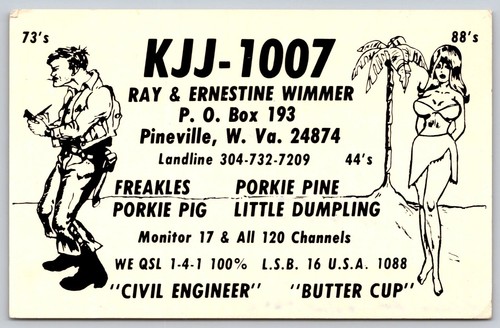 Vintage kjj 1007 pineville - vintage, wv