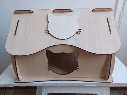 Cuccia per gatto legno da - per, in