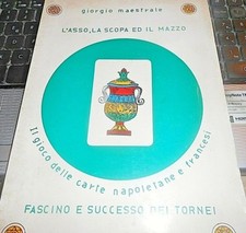 1983 GIORGIO MAESTRALE L'ASSO LA SCOPA IL MAZZO GIOCO CARTE NAPOLETANE FRANCESI