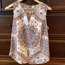 Verse Top Womens Multicolor