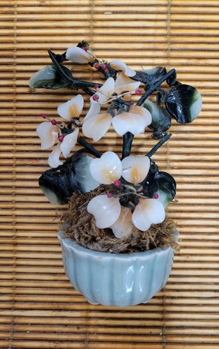 Bonsai vetro giada vintage - bonsai, di