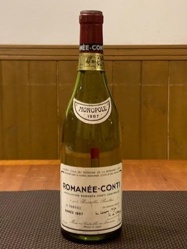 Drc romanee conti 1987 - drc, romanee-conti