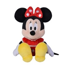 MINNIE PELUCHE 25 CM ROSSA DISNEY CLASSICO ORIGINALE MINNIE MOUSE ORIGINALE