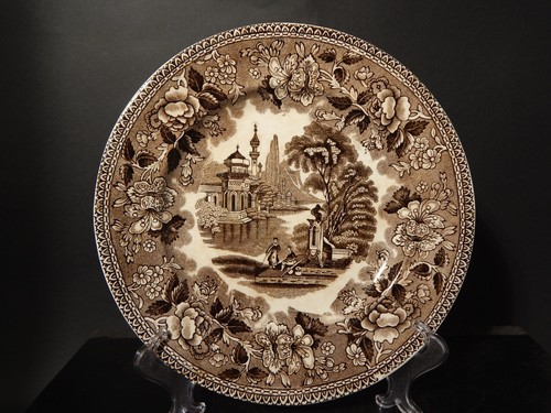 Antico piatto inglese ceramica - antico,