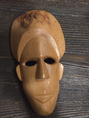 Maschera africana legno - in,