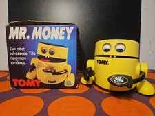 MR MONEY TOMY Coin Bank Salvadanaio Completo di Scatola Testato e Funzionante 