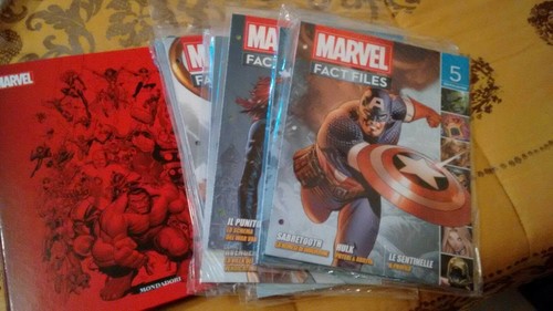 Marvel fact files - marvel, serie
