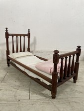Antico raro letto bambola - antico,