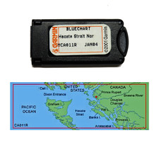 Garmin BlueChart Hecate Strait North MCA011R scheda dati tabella marina 010-C0010-00